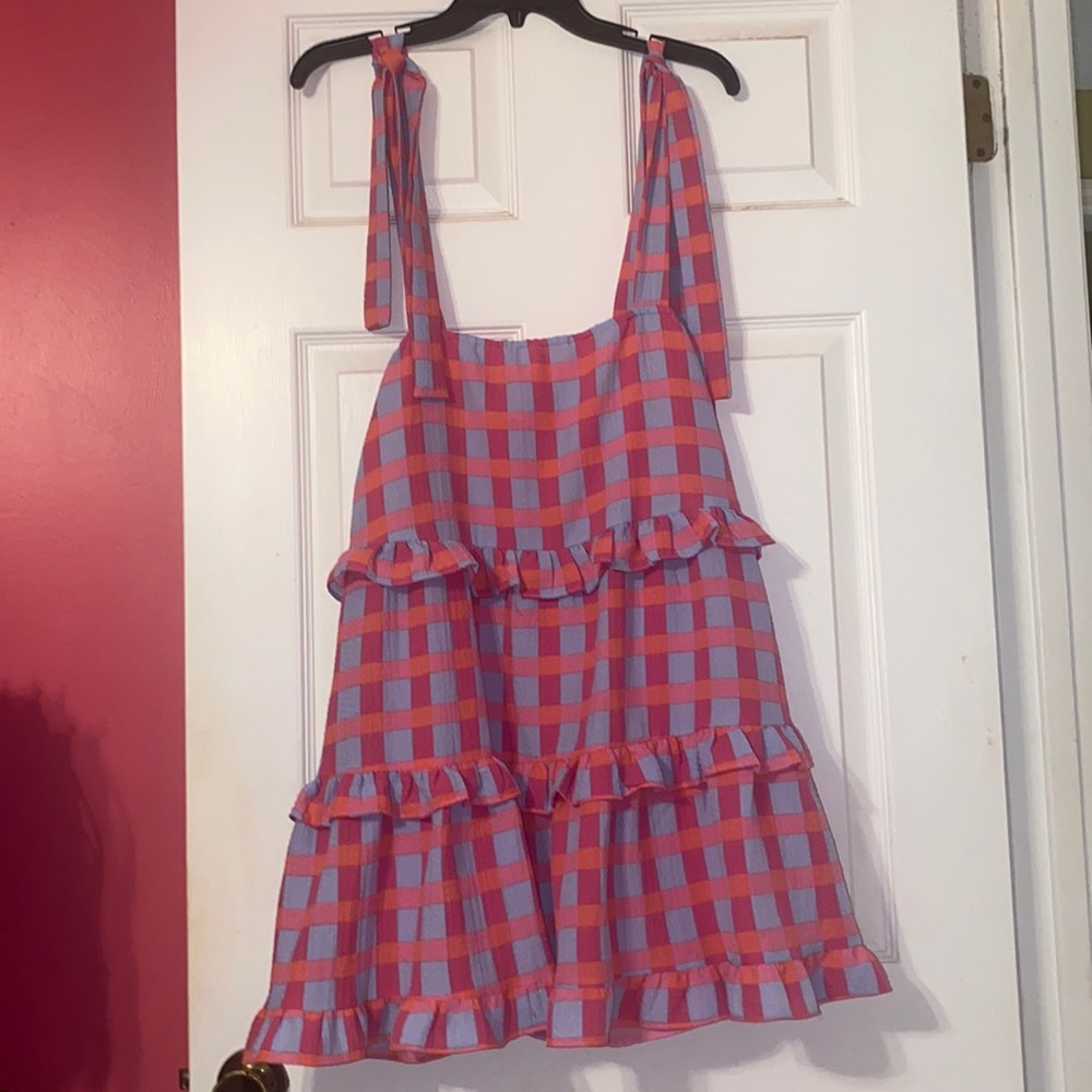 Buddy Love Pink & Blue Dress